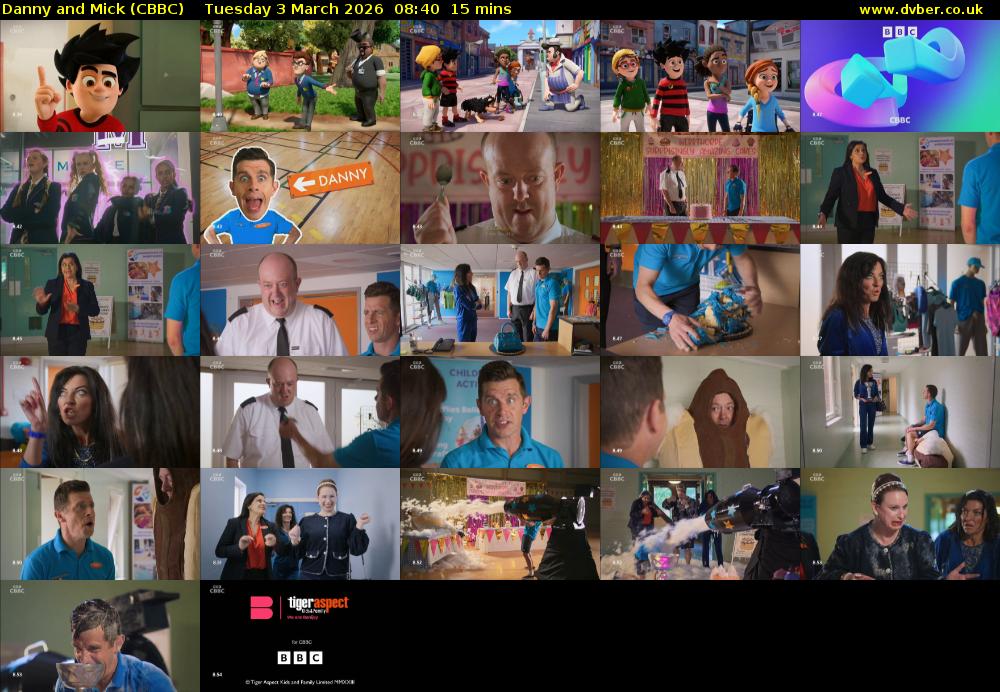 Danny and Mick (CBBC) Tuesday 3 March 2026 08:40 - 08:55