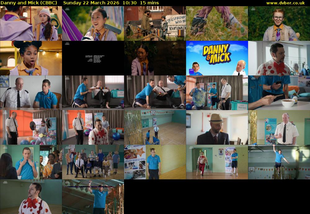 Danny and Mick (CBBC) Sunday 22 March 2026 10:30 - 10:45