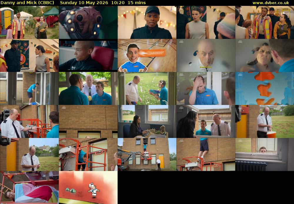 Danny and Mick (CBBC) Sunday 10 May 2026 10:20 - 10:35