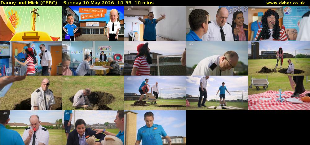 Danny and Mick (CBBC) Sunday 10 May 2026 10:35 - 10:45