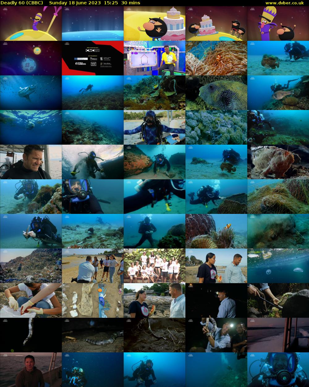 Deadly 60 (CBBC) Sunday 18 June 2023 15:25 - 15:55