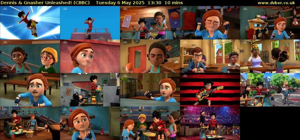 Dennis & Gnasher Unleashed! (CBBC) Tuesday 6 May 2025 13:30 - 13:40