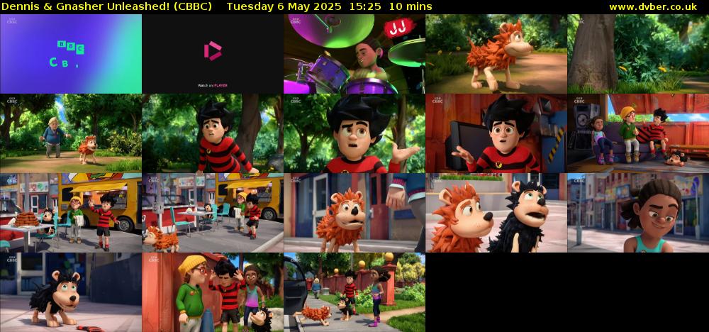 Dennis & Gnasher Unleashed! (CBBC) Tuesday 6 May 2025 15:25 - 15:35