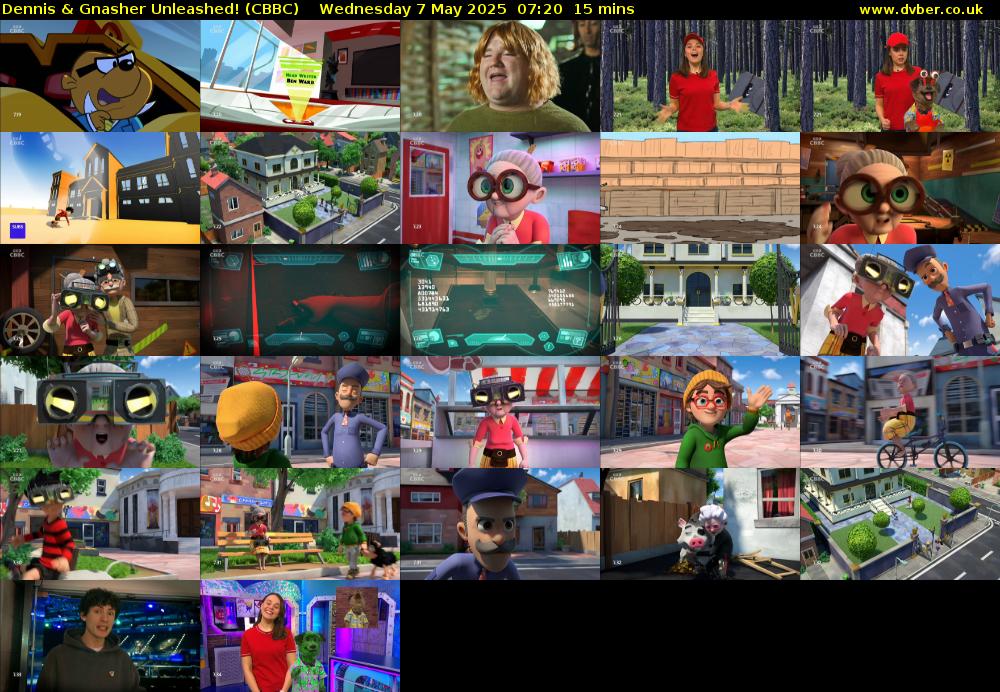 Dennis & Gnasher Unleashed! (CBBC) Wednesday 7 May 2025 07:20 - 07:35