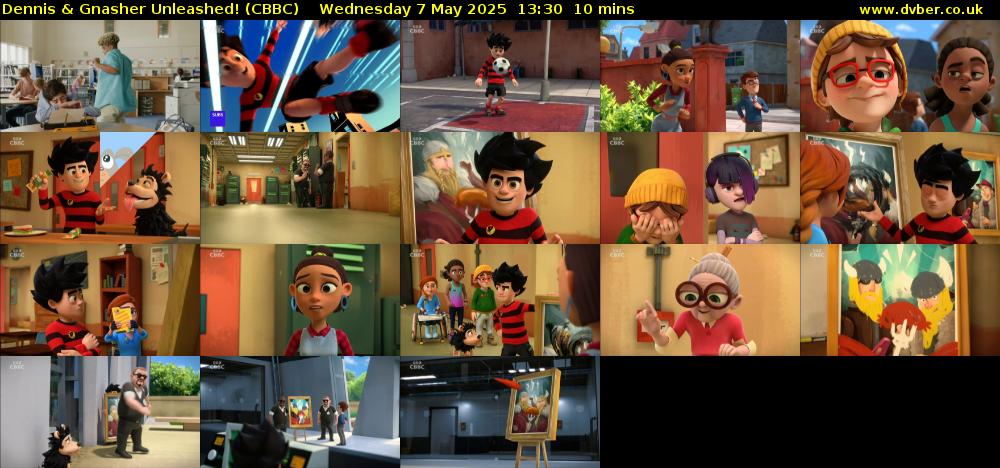 Dennis & Gnasher Unleashed! (CBBC) Wednesday 7 May 2025 13:30 - 13:40