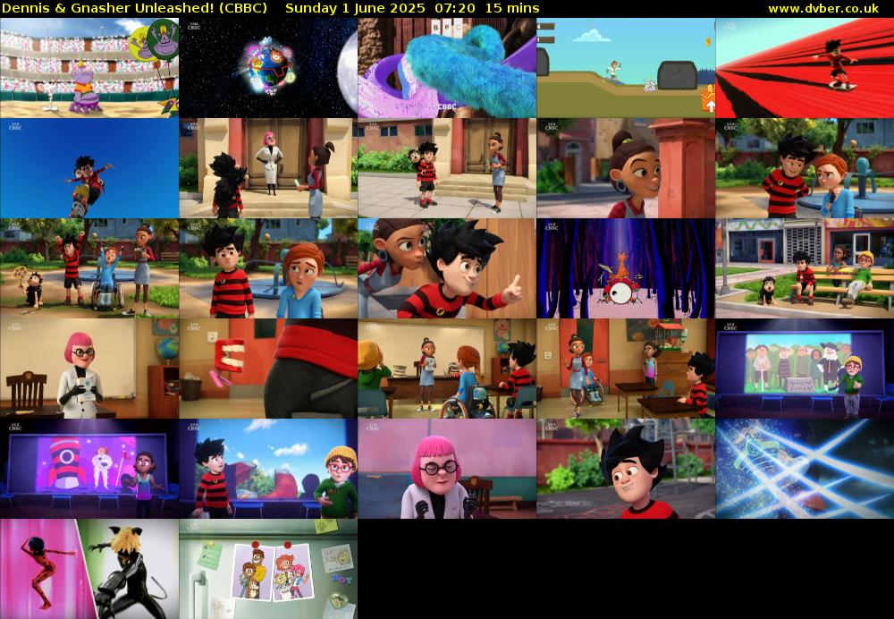 Dennis & Gnasher Unleashed! (CBBC) Sunday 1 June 2025 07:20 - 07:35