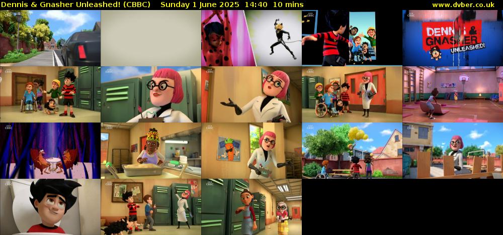 Dennis & Gnasher Unleashed! (CBBC) Sunday 1 June 2025 14:40 - 14:50
