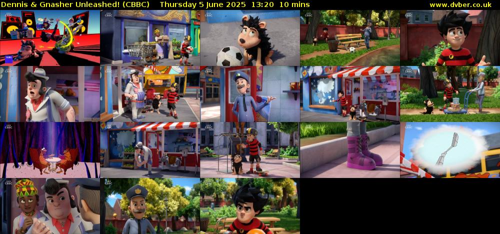 Dennis & Gnasher Unleashed! (CBBC) Thursday 5 June 2025 13:20 - 13:30