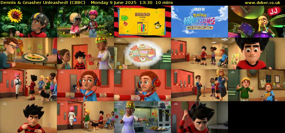 Dennis & Gnasher Unleashed! (CBBC) Monday 9 June 2025 13:30 - 13:40