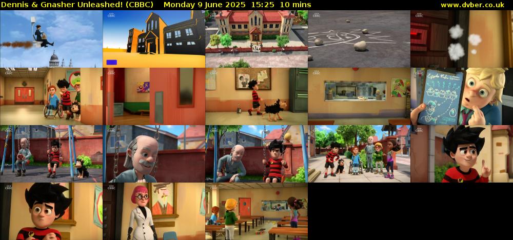 Dennis & Gnasher Unleashed! (CBBC) Monday 9 June 2025 15:25 - 15:35