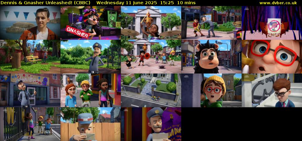 Dennis & Gnasher Unleashed! (CBBC) Wednesday 11 June 2025 15:25 - 15:35