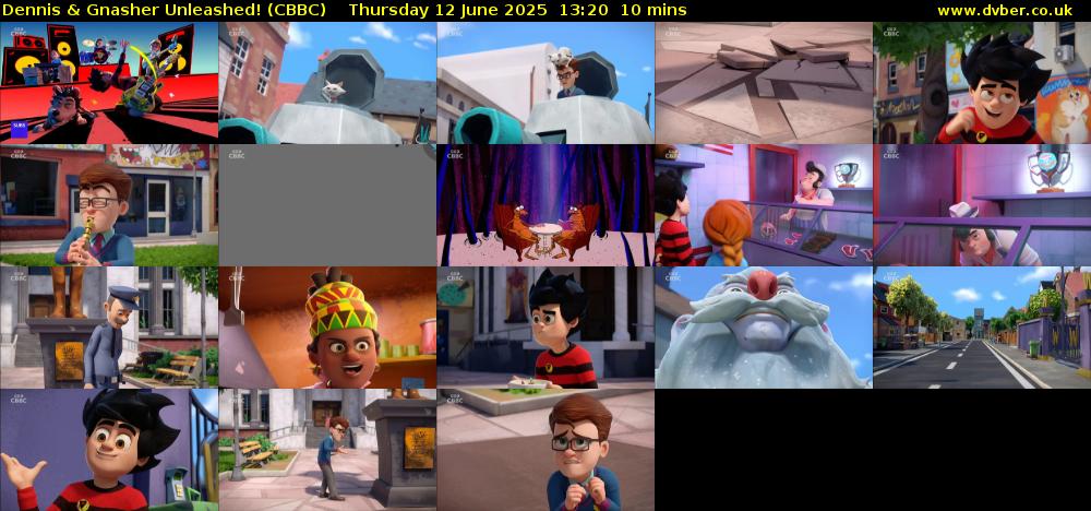 Dennis & Gnasher Unleashed! (CBBC) Thursday 12 June 2025 13:20 - 13:30