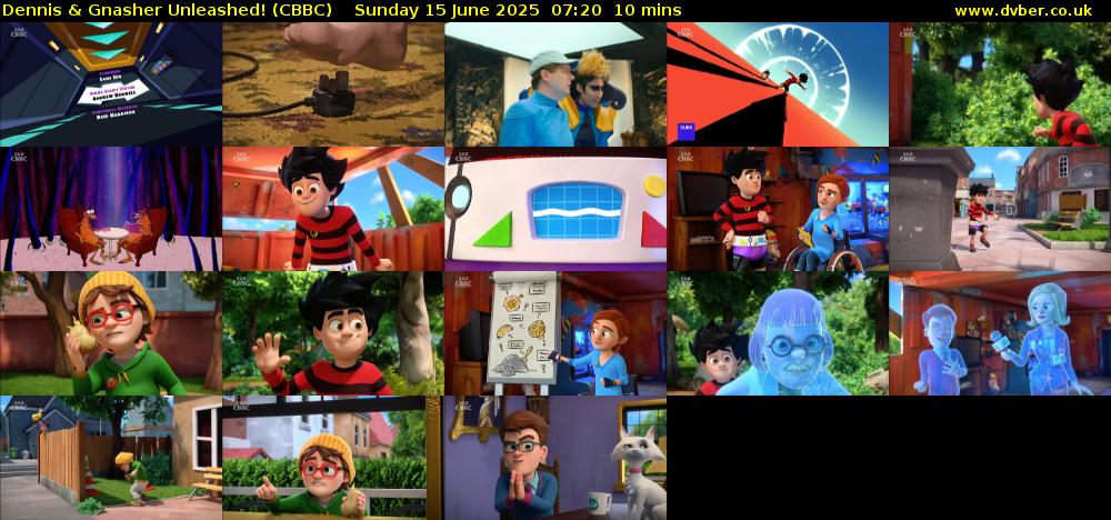 Dennis & Gnasher Unleashed! (CBBC) Sunday 15 June 2025 07:20 - 07:30