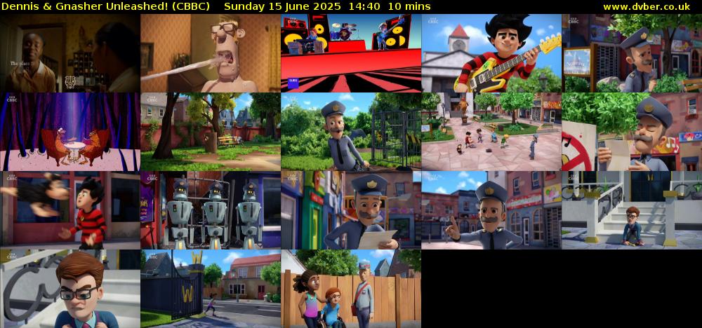 Dennis & Gnasher Unleashed! (CBBC) Sunday 15 June 2025 14:40 - 14:50