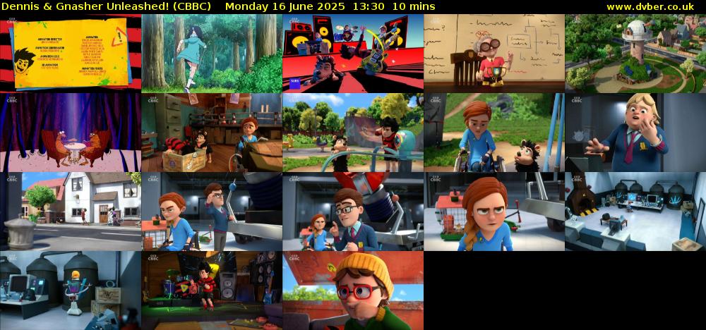 Dennis & Gnasher Unleashed! (CBBC) Monday 16 June 2025 13:30 - 13:40