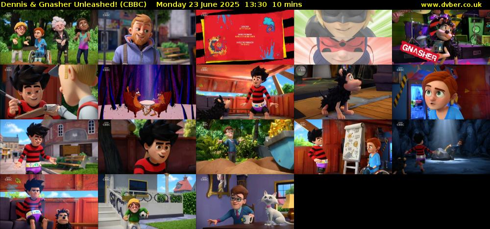 Dennis & Gnasher Unleashed! (CBBC) Monday 23 June 2025 13:30 - 13:40