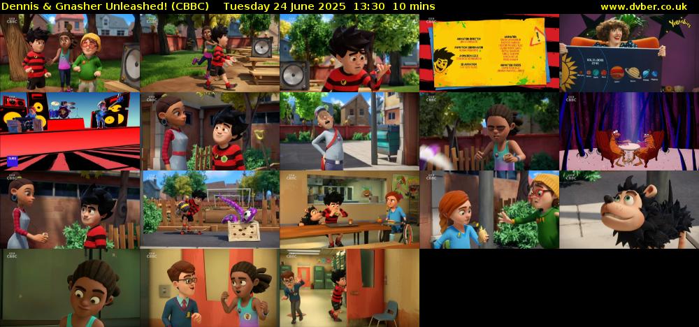 Dennis & Gnasher Unleashed! (CBBC) Tuesday 24 June 2025 13:30 - 13:40