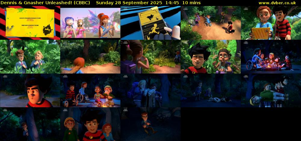 Dennis & Gnasher Unleashed! (CBBC) Sunday 28 September 2025 14:45 - 14:55