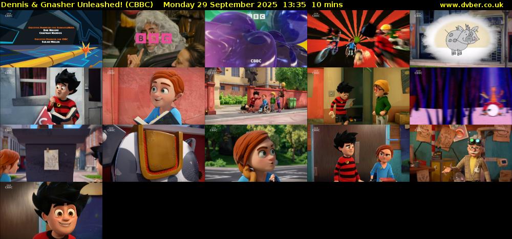 Dennis & Gnasher Unleashed! (CBBC) Monday 29 September 2025 13:35 - 13:45