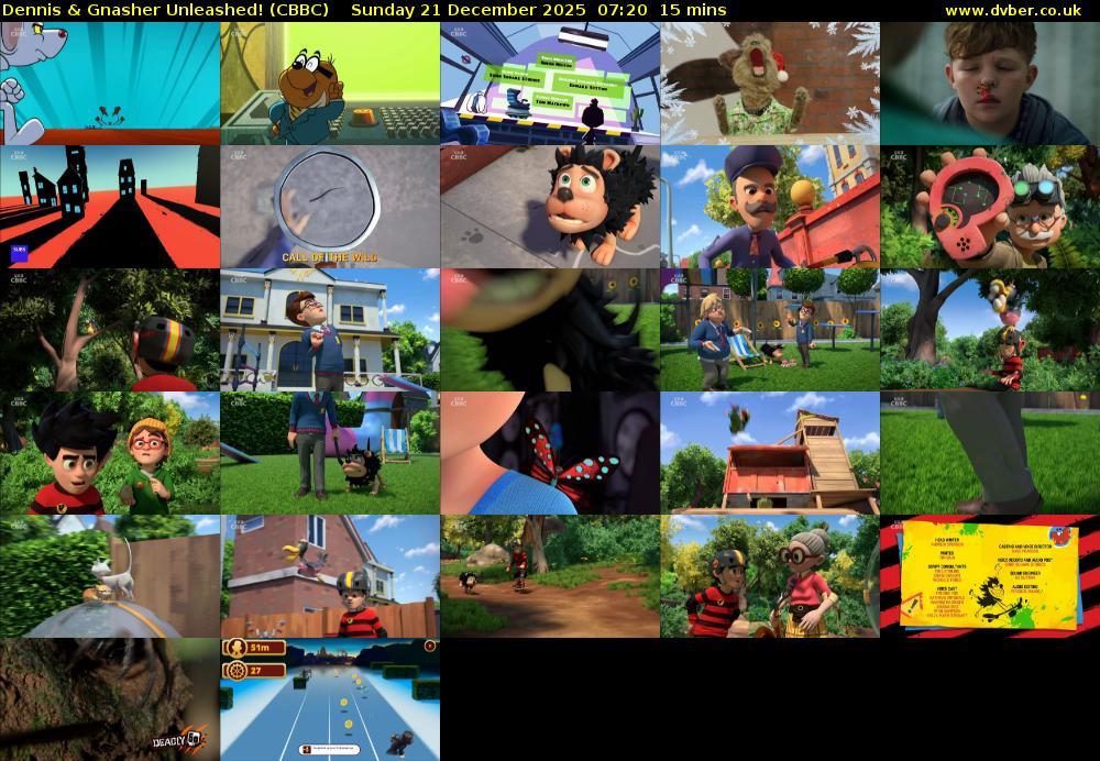 Dennis & Gnasher Unleashed! (CBBC) Sunday 21 December 2025 07:20 - 07:35