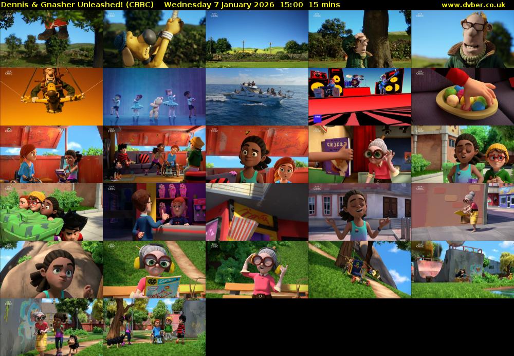 Dennis & Gnasher Unleashed! (CBBC) Wednesday 7 January 2026 15:00 - 15:15