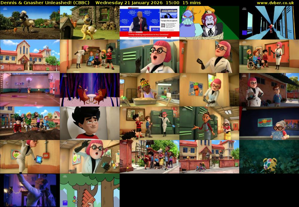 Dennis & Gnasher Unleashed! (CBBC) Wednesday 21 January 2026 15:00 - 15:15