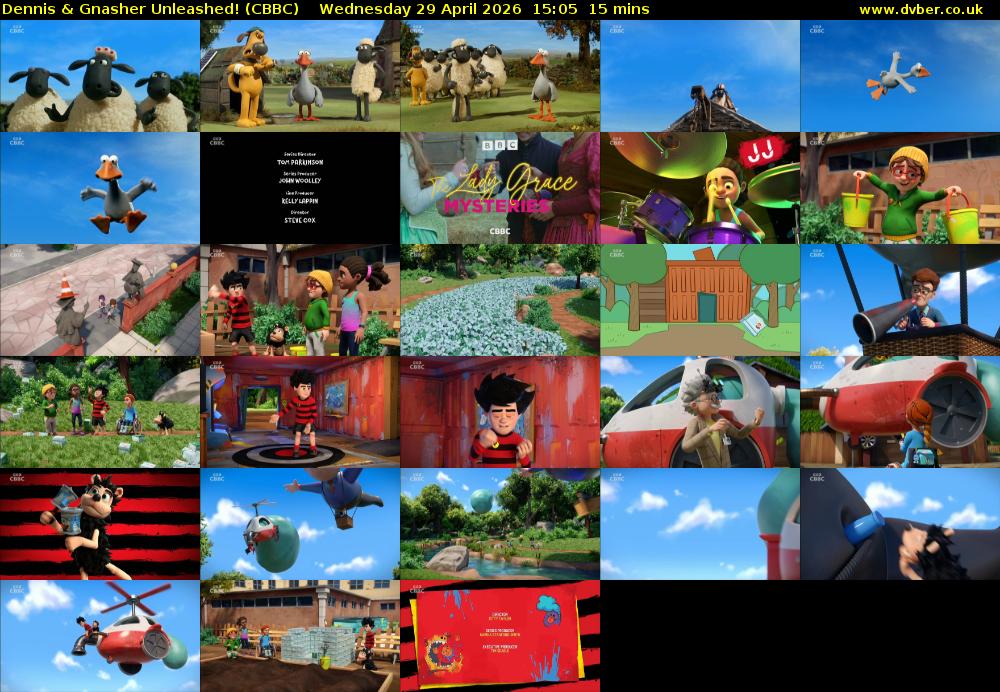 Dennis & Gnasher Unleashed! (CBBC) Wednesday 29 April 2026 15:05 - 15:20