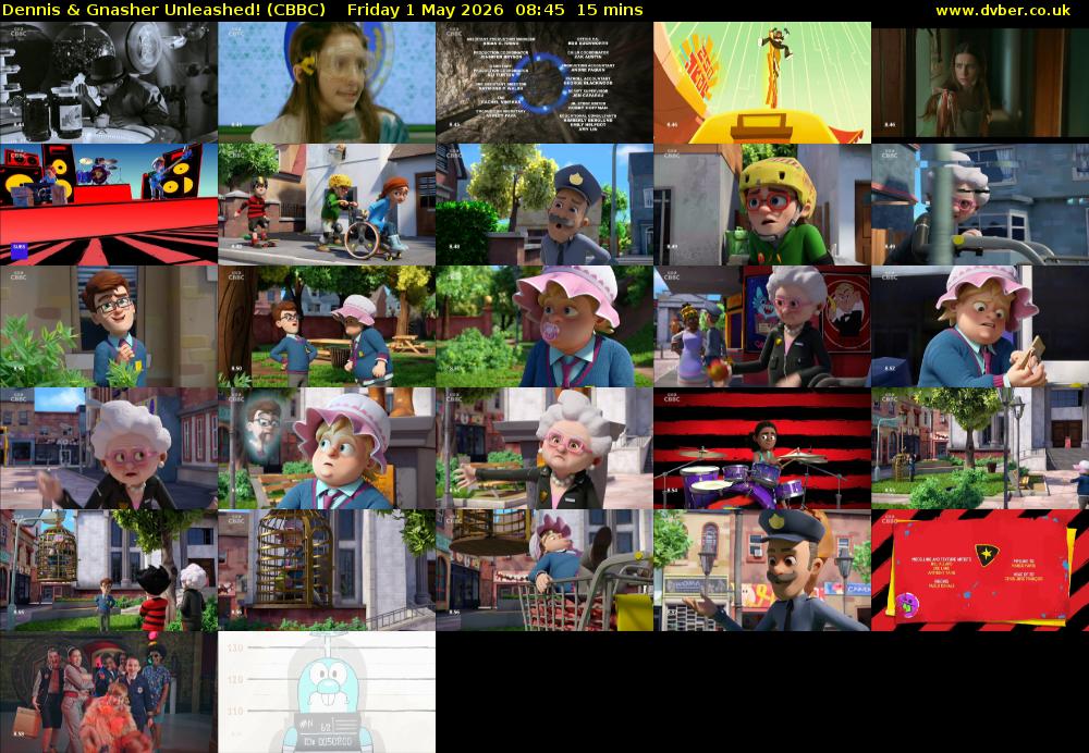 Dennis & Gnasher Unleashed! (CBBC) Friday 1 May 2026 08:45 - 09:00