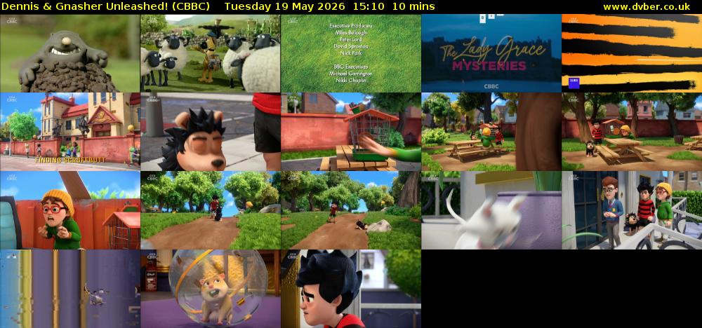 Dennis & Gnasher Unleashed! (CBBC) Tuesday 19 May 2026 15:10 - 15:20