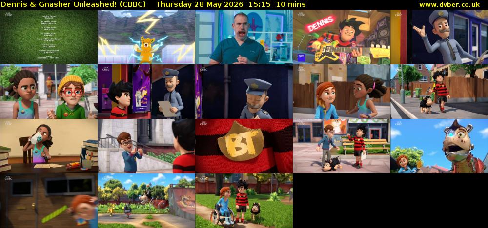 Dennis & Gnasher Unleashed! (CBBC) Thursday 28 May 2026 15:15 - 15:25