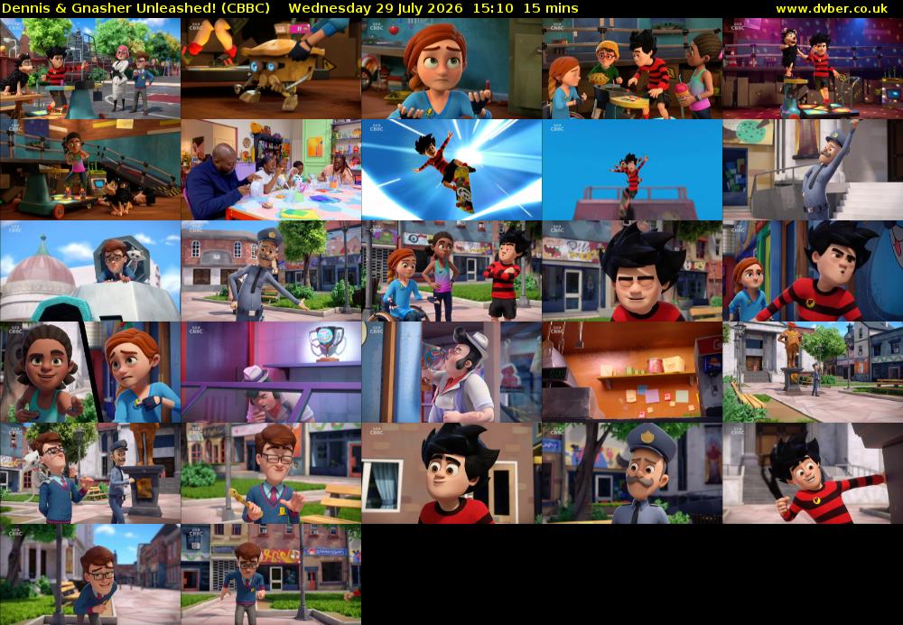 Dennis & Gnasher Unleashed! (CBBC) Wednesday 29 July 2026 15:10 - 15:25