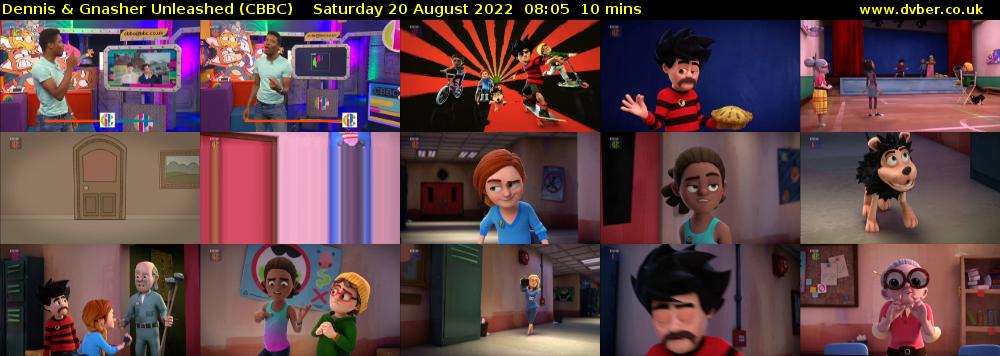 Dennis & Gnasher Unleashed (CBBC) Saturday 20 August 2022 08:05 - 08:15