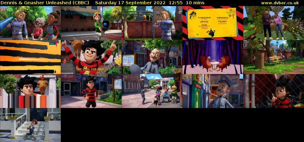 Dennis & Gnasher Unleashed (CBBC) Saturday 17 September 2022 12:55 - 13:05