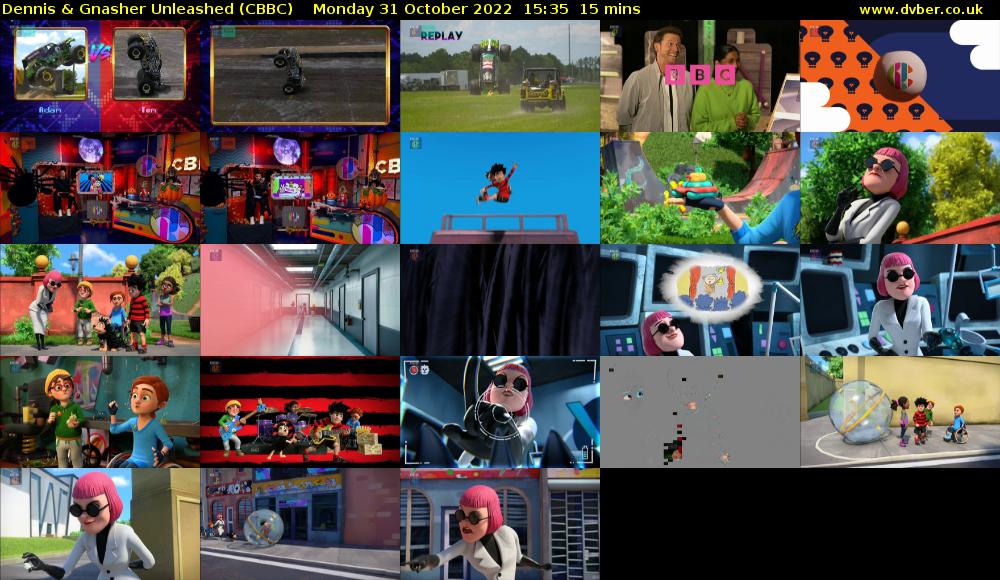 Dennis & Gnasher Unleashed (CBBC) Monday 31 October 2022 15:35 - 15:50