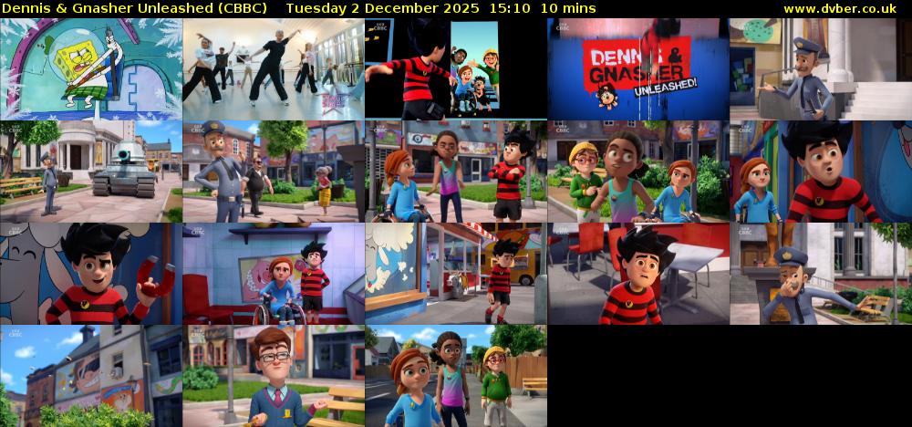Dennis & Gnasher Unleashed (CBBC) Tuesday 2 December 2025 15:10 - 15:20