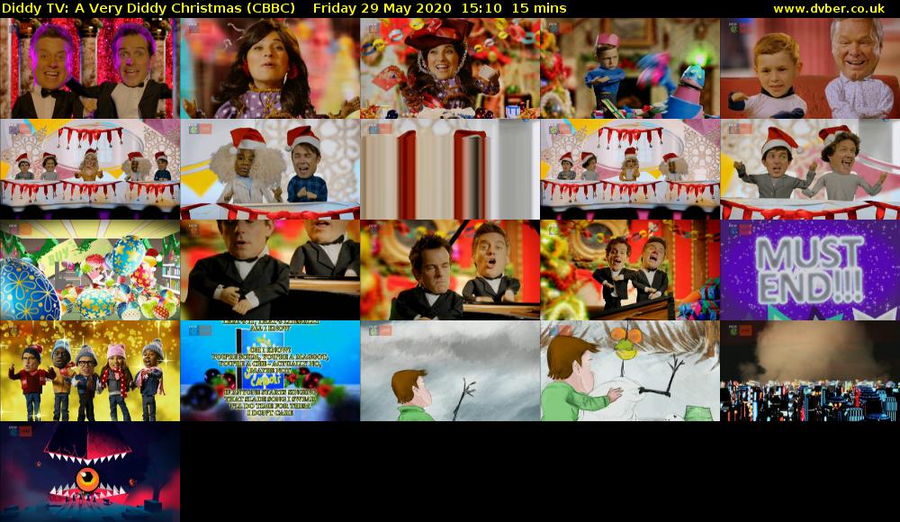 Diddy TV: A Very Diddy Christmas (CBBC) Friday 29 May 2020 15:10 - 15:25