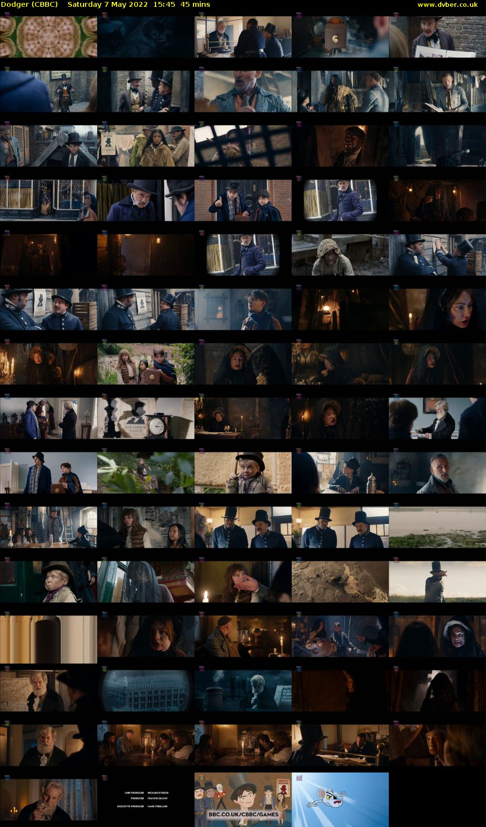 Dodger (CBBC) Saturday 7 May 2022 15:45 - 16:30