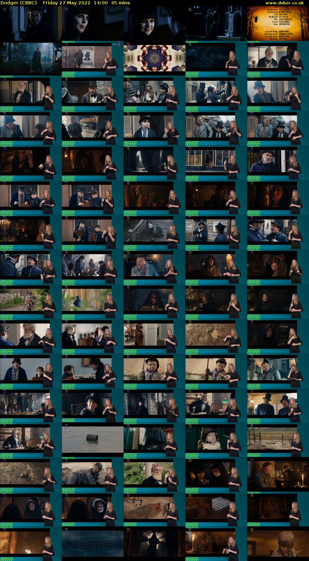 Dodger (CBBC) Friday 27 May 2022 14:00 - 14:45