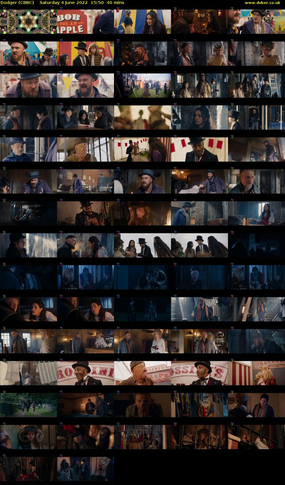 Dodger (CBBC) Saturday 4 June 2022 15:50 - 16:30