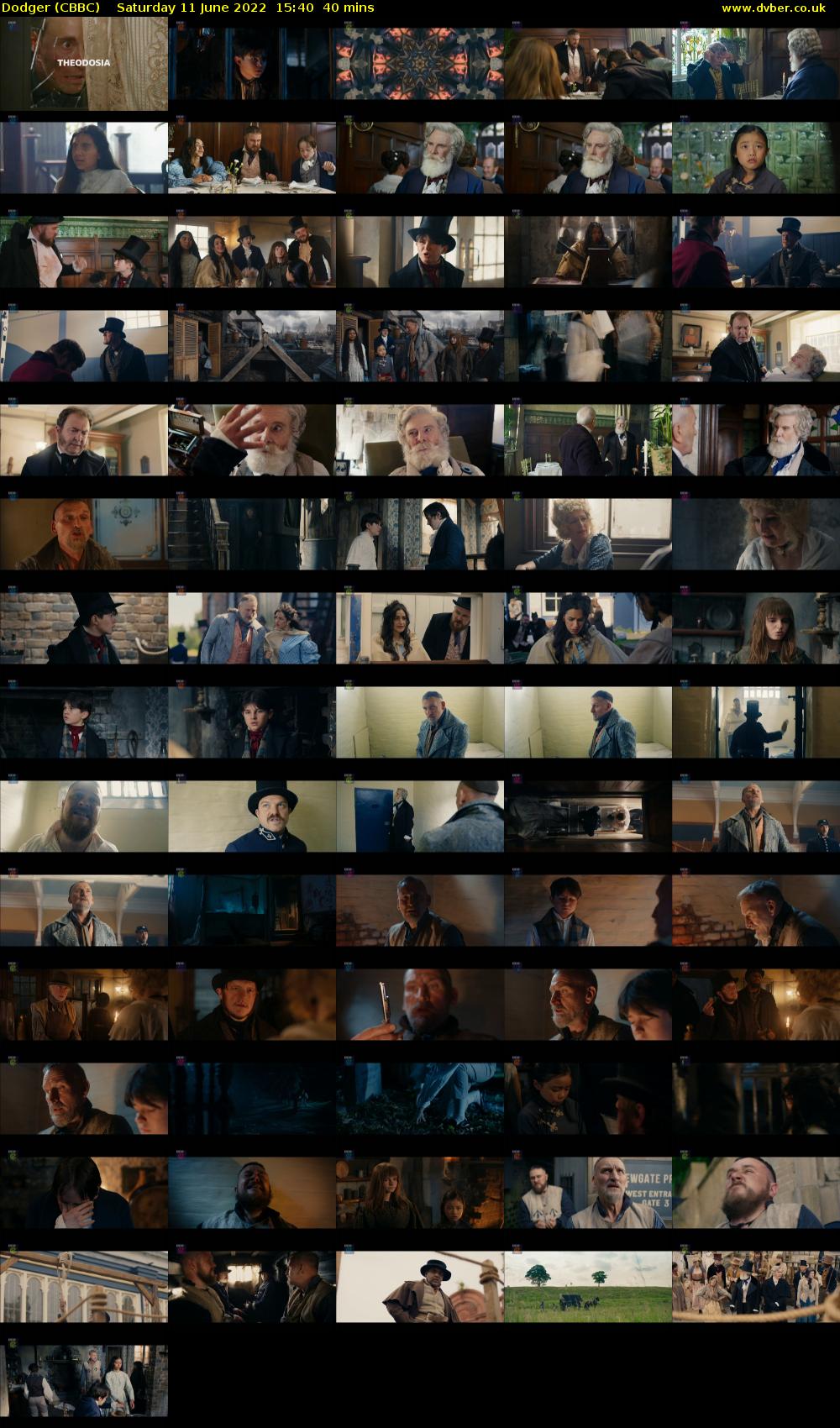 Dodger (CBBC) Saturday 11 June 2022 15:40 - 16:20