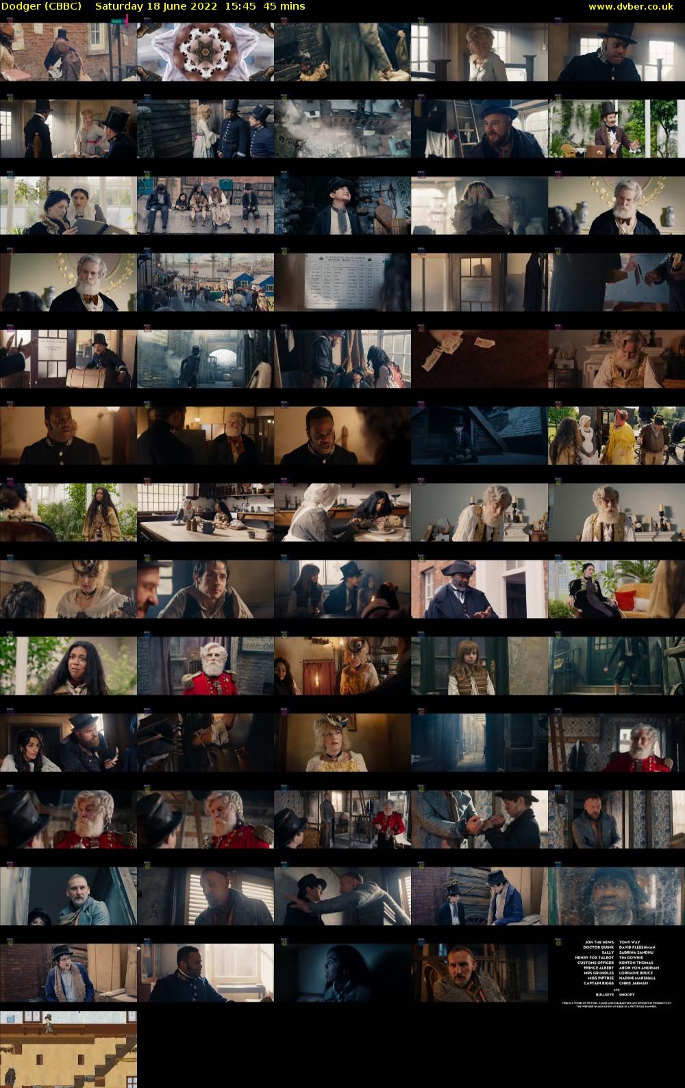 Dodger (CBBC) Saturday 18 June 2022 15:45 - 16:30