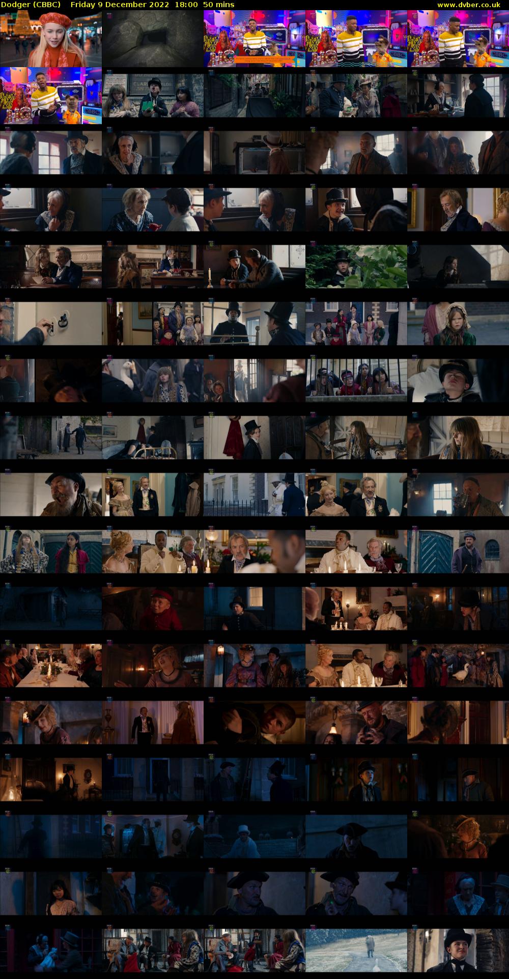 Dodger (CBBC) Friday 9 December 2022 18:00 - 18:50