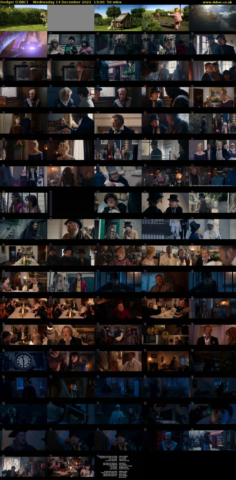 Dodger (CBBC) Wednesday 14 December 2022 13:00 - 13:50