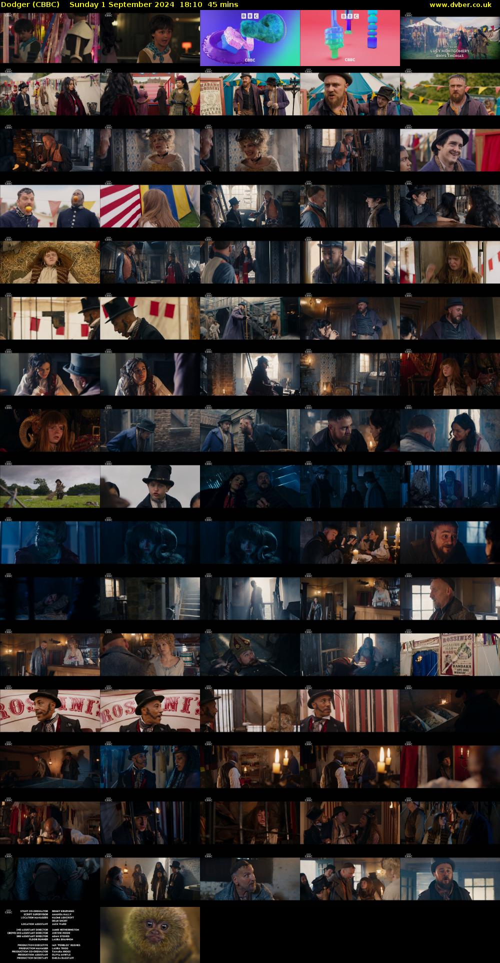 Dodger (CBBC) Sunday 1 September 2024 18:10 - 18:55