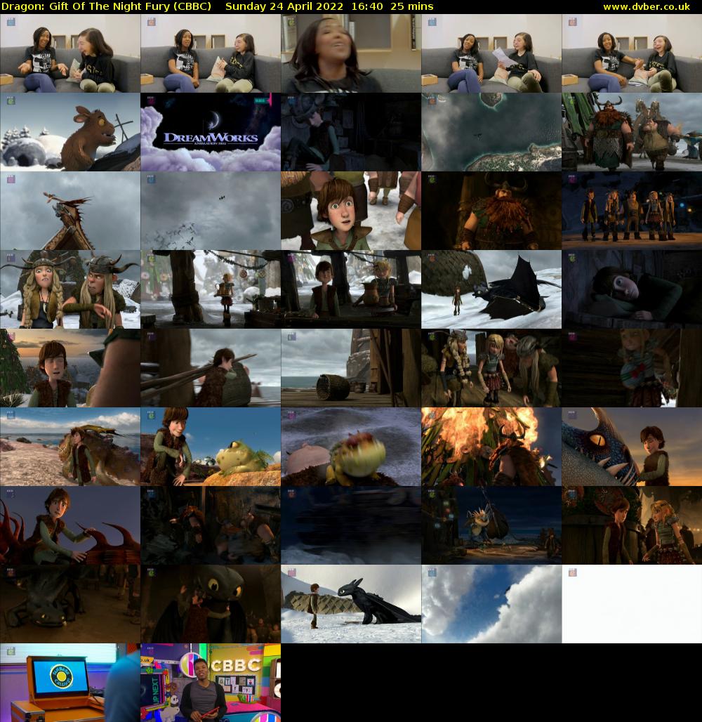 Dragon: Gift of the Night Fury (CBBC) Sunday 24 April 2022 16:40 - 17:05
