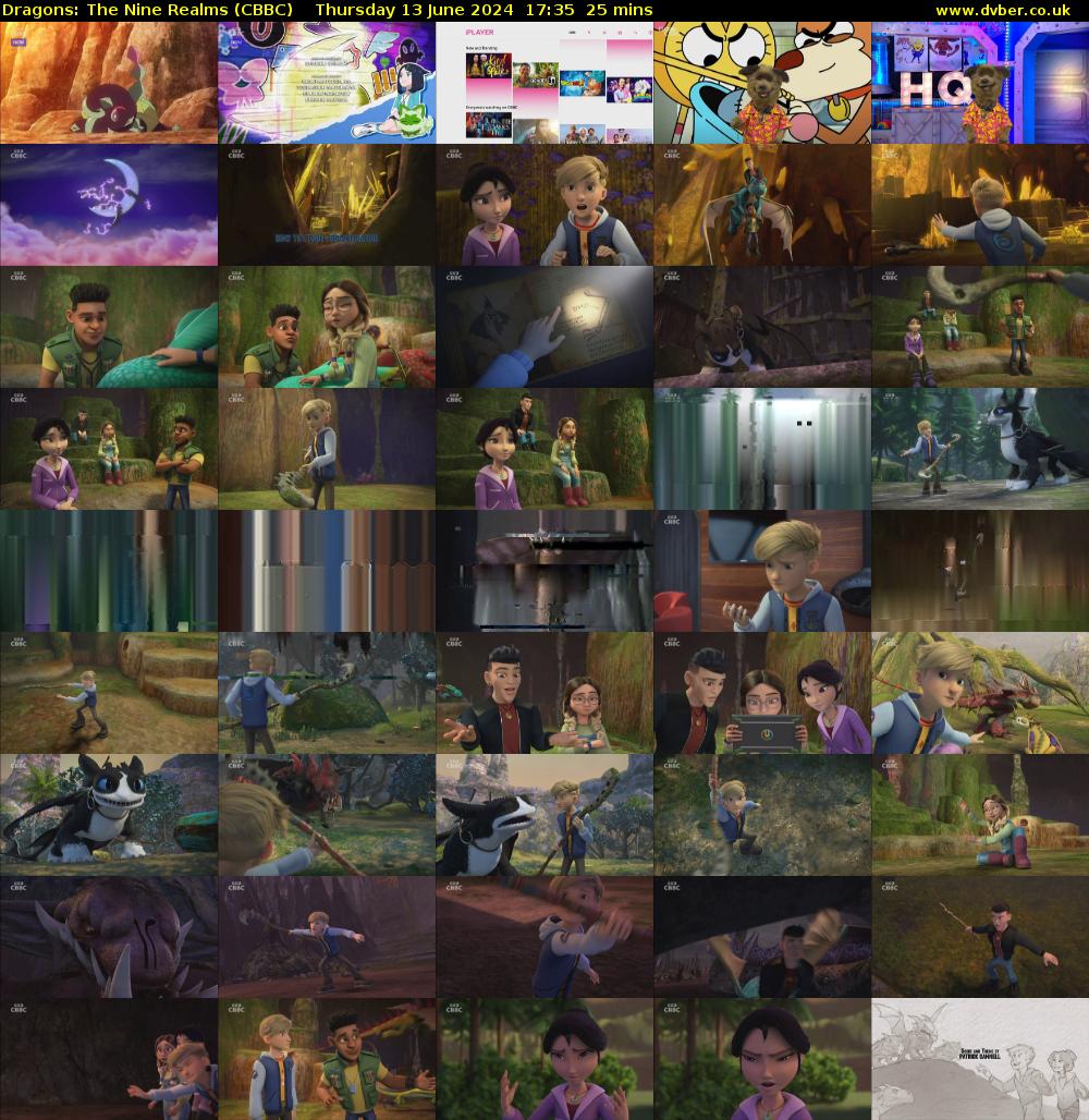 Dragons: The Nine Realms (CBBC) Thursday 13 June 2024 17:35 - 18:00
