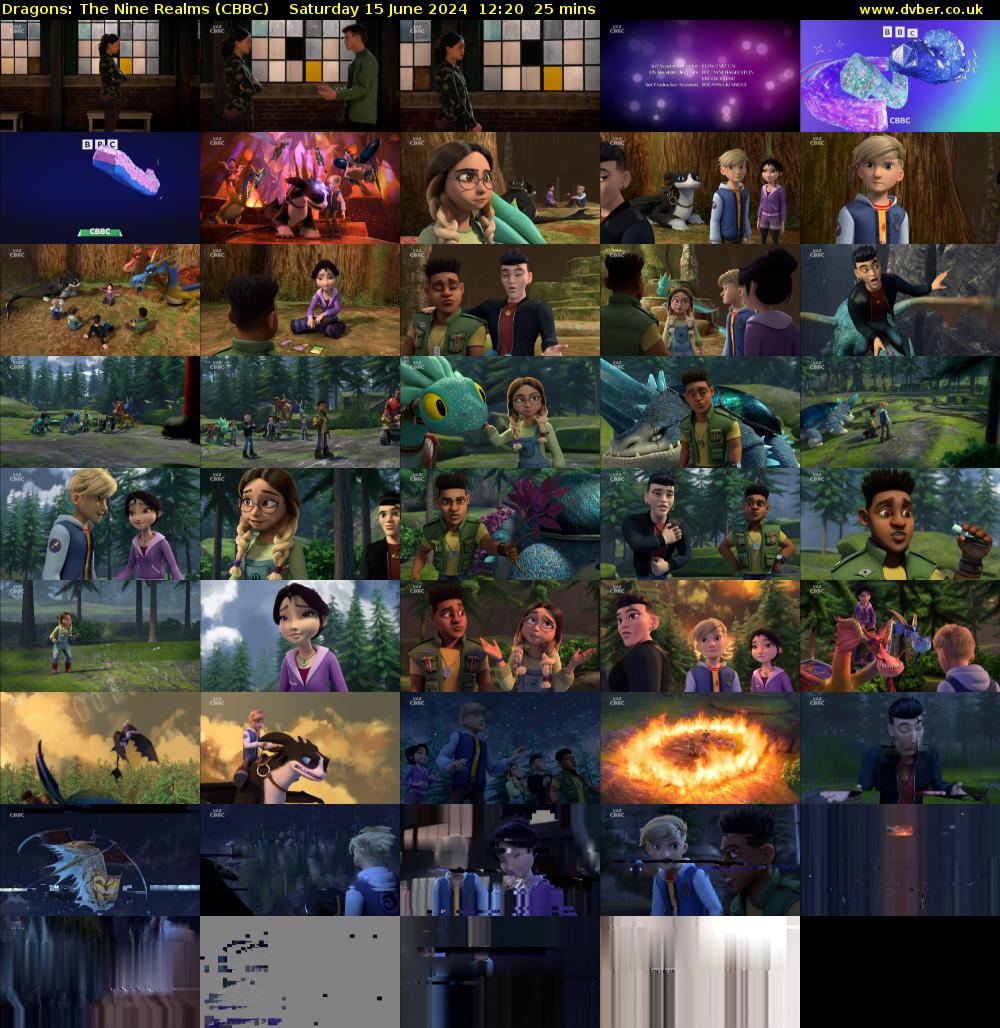 Dragons: The Nine Realms (CBBC) Saturday 15 June 2024 12:20 - 12:45