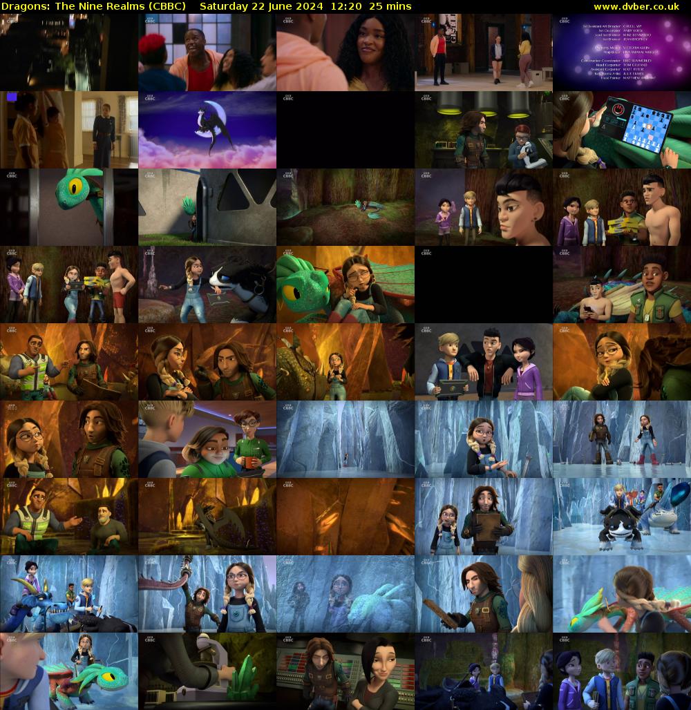 Dragons: The Nine Realms (CBBC) Saturday 22 June 2024 12:20 - 12:45