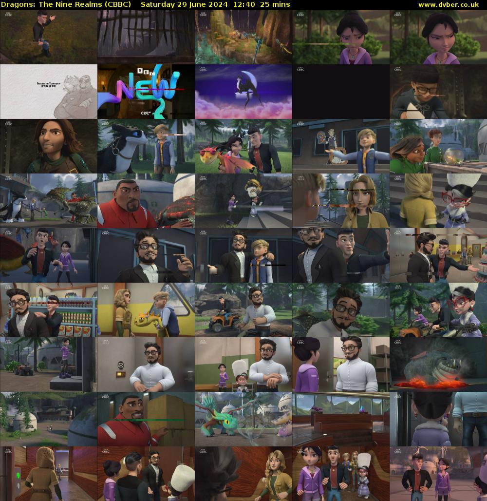 Dragons: The Nine Realms (CBBC) Saturday 29 June 2024 12:40 - 13:05