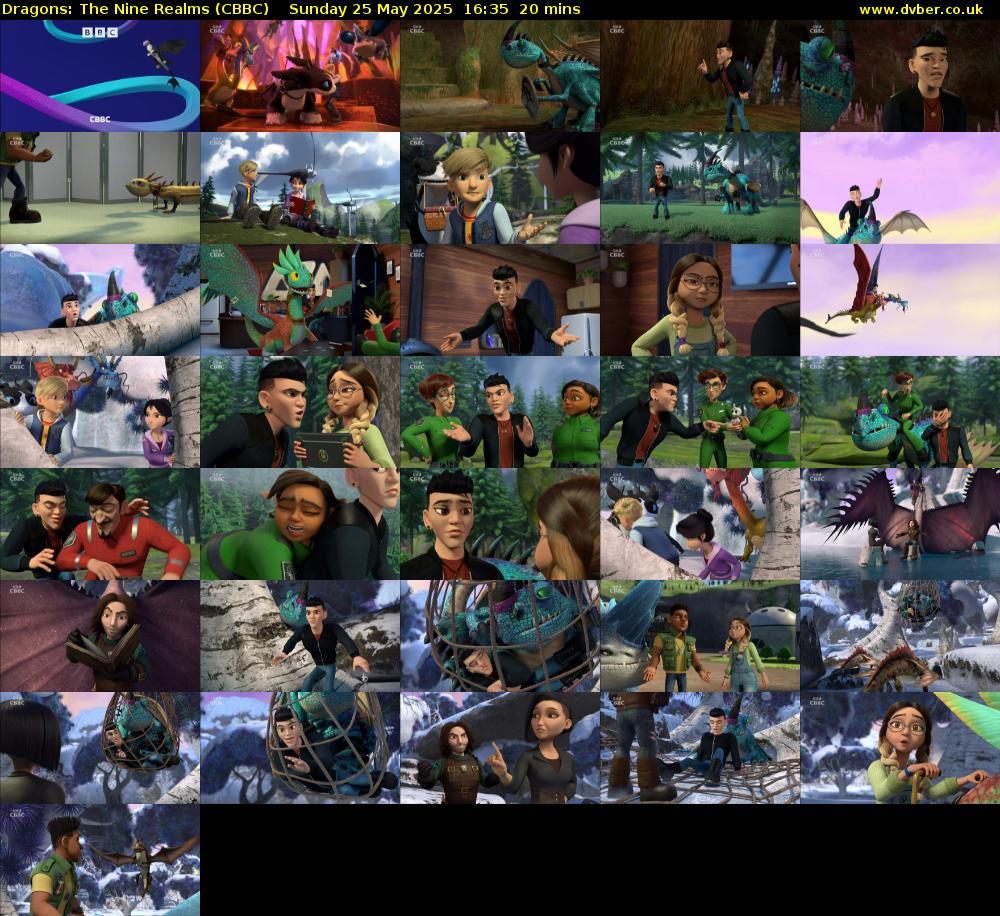 Dragons: The Nine Realms (CBBC) Sunday 25 May 2025 16:35 - 16:55